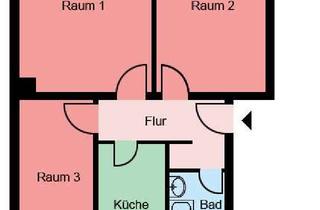 Wohnung mieten in Buchenweg, 59457 Werl, 3-Zimmer-Wohnung in Werl - Laminat Neu - Bad Neu - Elektrik Neu
