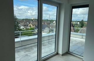 Wohnung mieten in 53859 Niederkassel, Neubau Dachgeschoss, attraktive 3-Zi- mit großzügigem Wohnzimmer und angrenzender Sonnenterrasse