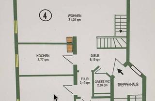 Wohnung mieten in Am Hängel, 67273 Weisenheim am Berg, 3 Zimmer Maisonette Wohnung mit Balkon mit herrlicher Aussicht auf die Weinberge