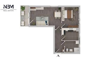Wohnung mieten in Berliner Straße 248, 16515 Oranienburg, Erstbezug! Moderne 2-Zimmer-Wohnung im KfW-40 Haus, ganze Etage in Oranienburg Süd