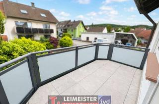 Wohnung mieten in 63743 Schweinheim, Helle 3-Zimmer-Wohnung mit BALKON und GARAGE in beliebter Wohnlage von Aschaffenburg-Schweinheim