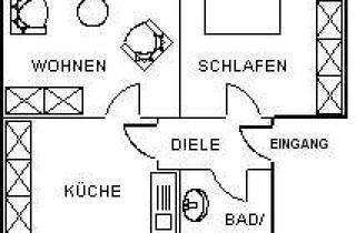 Wohnung mieten in Bahnhofstraße 19, 95652 Waldsassen, Helle 2-Zimmer-Wohnung in zentraler Lage