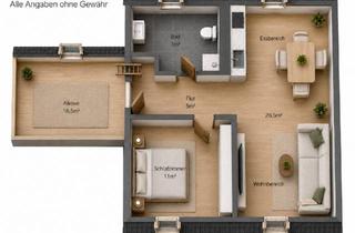 Wohnung mieten in Redingskamp 21, 22523 Eidelstedt, Stilvolles Dachgeschoss – Erstbezug nach hochwertigem Ausbau