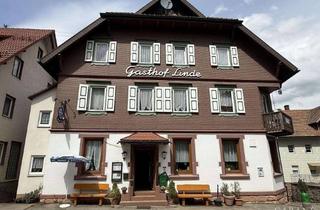 Gewerbeimmobilie kaufen in 78144 Schramberg, Traditionsreiches Schwarzwaldgasthaus Linde - viele Nutzungsmöglichkeiten - Übergabe flexibel