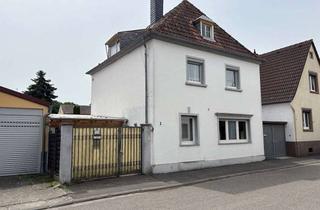 Einfamilienhaus kaufen in 67578 Gimbsheim, Freistehendes Einfamilienhaus mit Garten, Nebengebäude und attraktivem Ausbaupotenzial