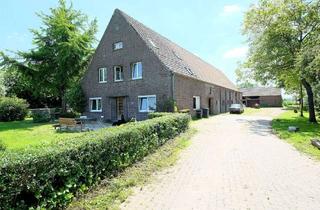 Bauernhaus kaufen in Kleyen 20, 47559 Kranenburg, Charmanter Bauernhof mit mehreren Scheunen und Weideflächen auf ca.19.526 m² Grundstück