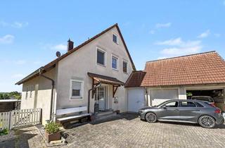 Einfamilienhaus kaufen in 91567 Herrieden, Charmantes Einfamilienhaus mit Einliegerwohnung und wunderschönem Garten in Herrieden