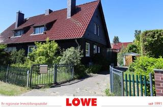 Doppelhaushälfte kaufen in 14974 Ludwigsfelde, Charmante Doppelhaushälfte in ruhiger Lage der beliebten Holzhaussiedlung!