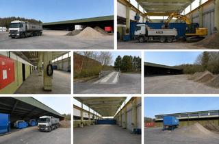 Gewerbeimmobilie kaufen in Heeresfliegerstraße, 25551 Hohenlockstedt, Gewerbeobjekt mit Werk-/Lagerhalle, großem Schutzdach und 17.204 m² Grundstück