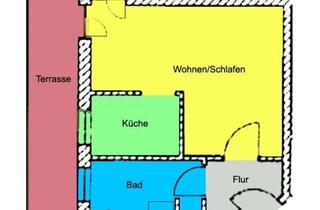 Wohnung mieten in 01445 Radebeul, Hübsche Wohnung mit großer Terrasse in grüner und ruhiger Lage!