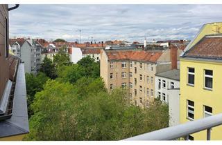 Wohnung kaufen in 13353 Wedding, Freier Blick über den Sprengelkiez! Bezugsfreie 3 Zimmer + Dachterrasse + Dachboden (Ausbaureserve?)