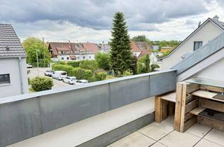 Wohnung kaufen in 86368 Gersthofen, Schorer-Immobilien: Wohnglück mit schöner Dach-Loggia in Gersthofen