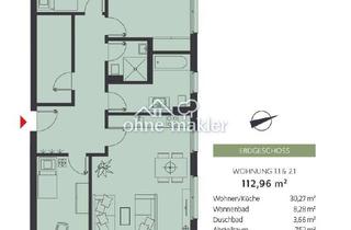 Wohnung kaufen in 18182 Bentwisch, 4 Zimmer Wohnung im EG mit Terrasse und Garten - Barrierefrei- im Bergquartier Bentwisch