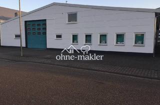 Büro zu mieten in 68642 Bürstadt, Bürstadt 810 m2 Produktion- / Lagerhalle zur Miete beheizt, optional 160 m2 Bürofl. im 1.OG
