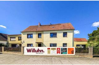Haus kaufen in 04889 Schildau, Idyllische Lage: 1-2-Familienhaus | Großer Garten & Obstgehölz | Brunnen & Garagen | Glasfaser