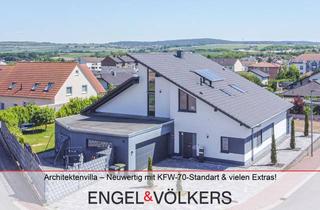 Villa kaufen in 67304 Eisenberg, Beeindruckende Architektenvilla – Neuwertig mit KFW-70-Standart & vielen Extras!