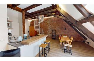 Immobilie mieten in 79098 Altstadt, Möblierte traumhafte Maisonette-Altbauwohnung in FR-Altstadt/City: Warmmiete 1985,- €