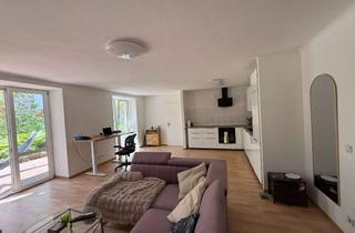 Immobilie mieten in 15859 Storkow, Exklusive möblierte 2-Zimmer-Wohnung mit Terrasse, Garten, Homeoffice & Seenähe, 45 Min. nach Berlin