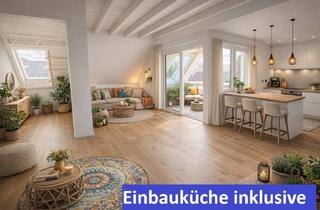 Wohnung kaufen in 74177 Bad Friedrichshall, ÜBER DEN DÄCHERN ZUHAUSE – HELLE DG-WOHNUNG MIT SÜDBALKON