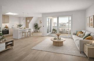 Wohnung kaufen in 74177 Bad Friedrichshall, SONNENVERWÖHNT & STILVOLL – IHR NEUES ZUHAUSE IM DACHGESCHOSS