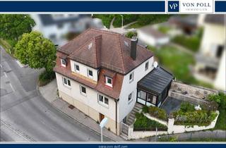 Einfamilienhaus kaufen in 91522 Ansbach, Charmantes Einfamilienhaus mit zwei Wohneinheiten, Wintergarten, Garage und historischem Felsenkeller