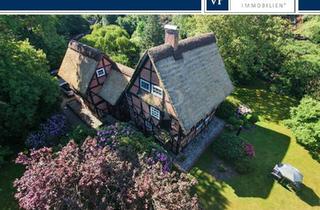 Einfamilienhaus kaufen in 29342 Wienhausen, Reetgedecktes Fachwerkhaus mit Geschichte und Gästehaus