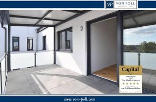 Wohnung kaufen in 67117 Limburgerhof, klimatisierte Dachgeschoss-Wohnung mit Sichtgebälk, großem Balkon und Aufzug