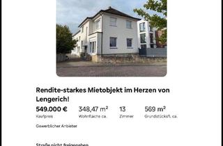 Haus kaufen in 49525 Lengerich, Lengerich - Rendite starkes Mietobjekt im Herzen von Lengerich