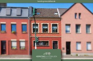 Haus kaufen in 47829 Krefeld, Krefeld / Uerdingen - Krefeld-Uerdingen! Hübsches Altbau-Stadthaus mit historischer Rotklinkerfassade und sonnigem Garten!