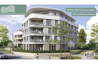 Wohnung kaufen in Marie-Curie-Straße, 63225 Langen, Marienhöfe in Langen //Moderne 4-Zimmerwohung mit Garten in zentraler Lage