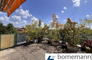 Wohnung kaufen in 90471 Langwasser, Langwasser ruhig + grün! Ganz oben! Freie 3-Zi.-Maisonette mit ca. 28 m² Dachterrasse + TG!
