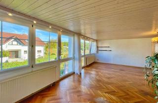 Wohnung kaufen in 71665 Vaihingen an der Enz, Wohnkomfort auf 2 Ebenen...4,5 Zimmer mit Dachterrasse und Panoramablick!