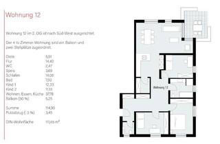 Wohnung kaufen in Heubacher Straße 110, 73560 Böbingen, *** 4,5 Zi.-Wohnung Nr. 12 Neubau - Natur pur ***