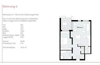 Wohnung kaufen in Heubacher Straße 110, 73560 Böbingen, *** 2,5 Zi.-Wohnung Nr. 5 Neubau - Natur pur ***