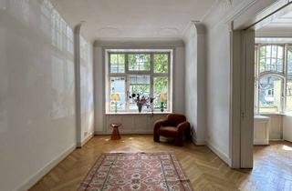 Wohnung kaufen in Isestrasse 29, 20144 Harvestehude, 4,5 Zimmern Jugendstil Altbau mit Wasserzugang Harvestehude