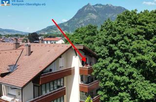 Wohnung kaufen in 87527 Sonthofen, Charmante 2-Zimmer-Dachgeschosswohnung mit Bergblick und gesicherter Mieteinnahme