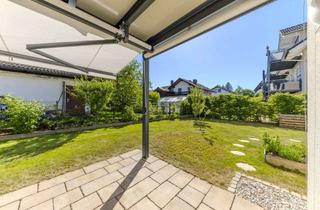 Wohnung kaufen in Nelkenweg 26, 82515 Wolfratshausen, Grüne Oase trifft auf modernen Wohnkomfort – Traumhafte 3-4-Zimmer-Gartenwohnung mit 30 m² Hobbyraum