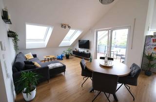 Wohnung mieten in 94526 Metten, Moderne Neubau-Dachgeschosswohnung mit Loggia und gehobener Ausstattung in Metten