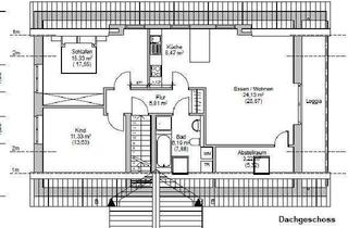 Wohnung mieten in Am Kindergarten 6a, 21438 Brackel, 3-Zimmer-DG-Wohnung im 2-Familienhaus – KFW70 Haus – ca. 81 m² - Separater Eingang