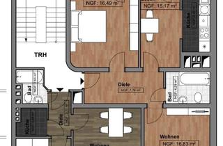 Wohnung mieten in Herner Straße 23, 45659 Recklinghausen, Zuhause mit 2,5 Zimmern und Balkon in Recklinghausen