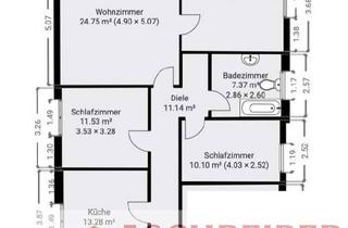 Wohnung mieten in 57610 Altenkirchen, 4 ZKB Wohnung in Altenkirchen Honneroth zu vermieten