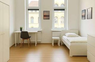 WG-Zimmer mieten in Wilhelm-Külz-Str., 06108 Halle, Möbliertes WG-ZIMMER (14 qm) ab 1.07.2026! TV, WaMa, Highspeed-Internet inklusive!