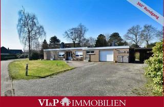 Haus kaufen in 26629 Großefehn, NEUER PREIS - Modernisierter Flachdachbungalow in Großefehn