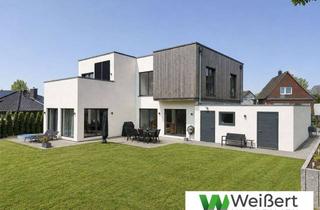 Haus kaufen in 25582 Hohenaspe, Exklusives Architektenhaus mit Doppelgarage, traumhaftem Grundstück & A+ Energieeffizienz
