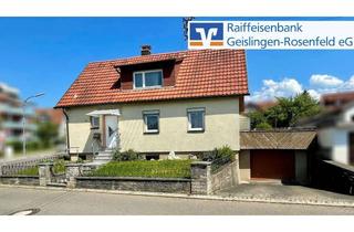 Einfamilienhaus kaufen in 72336 Balingen, Viel Platz für Ideen: Einfamilienhaus mit Garten in beliebter Wohngegend und Gestaltungsmöglichkei