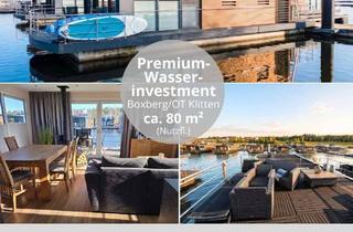 Haus kaufen in 02943 Klitten, Hochrentables Wasserinvestment: Schwimmendes Ferienhaus am Bärwalder See
