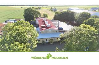 Gewerbeimmobilie kaufen in 26736 Krummhörn, Greetsiel | Gewerbeareal mit Büro, Hallen & Grünland auf ca. 17.461 m² zu verkaufen!