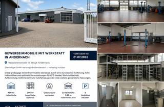 Gewerbeimmobilie mieten in Rasselsteinstrasse 17, 56626 Andernach, Ehemaliger BMW-Vertragshändlerstandort mit voll ausgestatteter Werkstatt