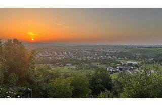Grundstück zu kaufen in Rotenberger Steige 1221, 70327 Rotenberg, Panorama-Grundstück unterhalb der Grabkapelle – Trinkwasser, Gartenhaus, unverbaubare Aussicht