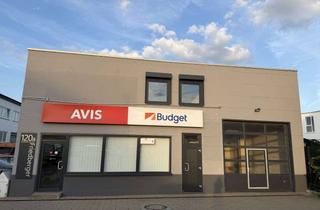 Büro zu mieten in Friedberger Straße 120a, 61118 Bad Vilbel, Gewerbeinheit: 115 m² + 410 m² Außengelände in BV - zentrale Anbindung nach Ffm